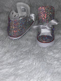 Crystal AB Toddler/Kids Custom Converse Shoes