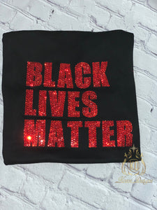 Black Lives Matter Bling Shirt